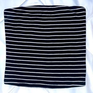 Striped tube top